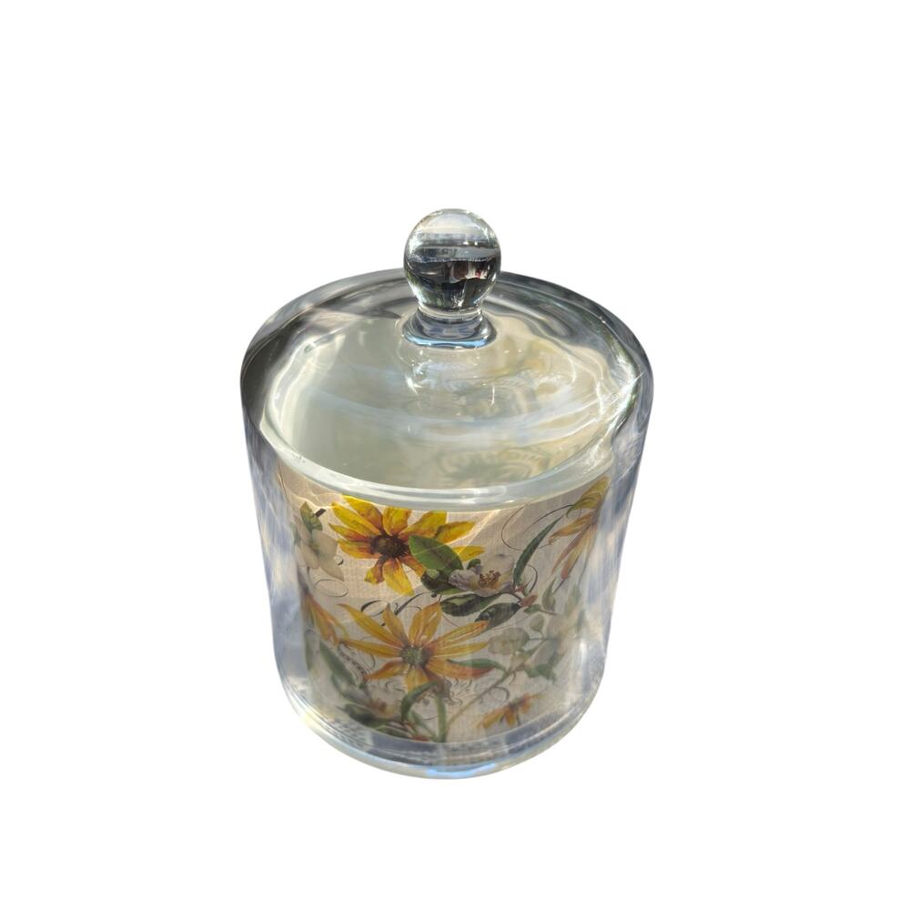 Stonewall Kitchen Butter Bell Jar Michel Designs Floral Country Farmhouse
